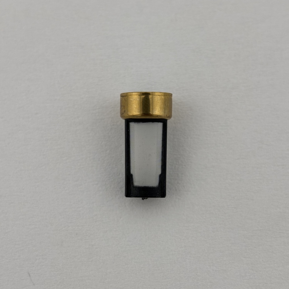 Micro basket fuel injector inlet filter